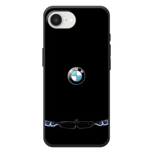 Силіконовий бампер з картинкою машини на Apple 17e – Чорний BMW
