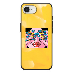 Силиконовый бампер с принтом (ПАТРИОТ) для Apple 17e (Патриотка)