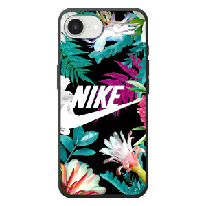 Силиконовый Чехол на Apple 17e с картинкой Nike – Цветочный Nike