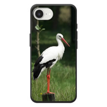Силиконовый чехол с птичкой на Apple 17e – Лелека
