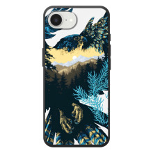 Силиконовый чехол с птичкой на Apple 17e