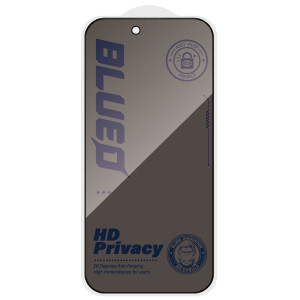 Защитное 2.5D стекло Blueo Full Cover Anti-Peep для Apple iPhone 18 Pro Max (6.9") – Черный
