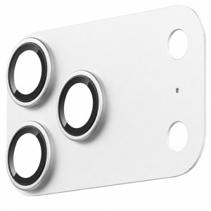 Захисне скло BlueO Metal Block на камеру для Apple iPhone 18 Pro Max (6.9") – Срібний