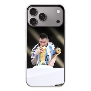 Чехлы Лео Месси Аргентина для Apple iPhone 18 Pro Max – Кубок Мира