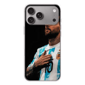 Чехлы Лео Месси Аргентина для Apple iPhone 18 Pro Max – Месси Капитан