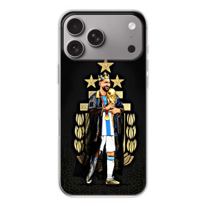 Чехлы Лео Месси Аргентина для Apple iPhone 18 Pro Max – Месси король