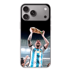 Чехлы Лео Месси Аргентина для Apple iPhone 18 Pro Max – Счастливый Месси