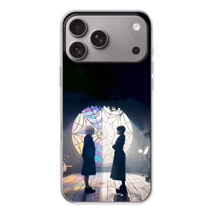 Чехлы с принтом Уэнсдей на Apple iPhone 18 Pro Max – Уэнсдей и Энди
