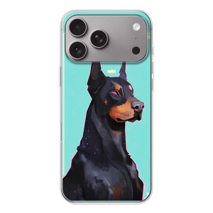 Чехол ДОБЕРМАН для Apple iPhone 18 Pro Max – Король доберман