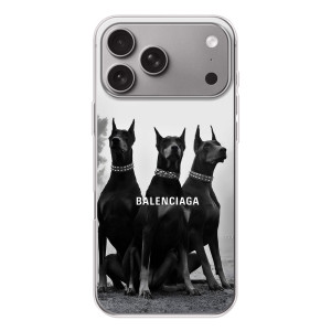 Чехол ДОБЕРМАН для Apple iPhone 18 Pro Max – Три добермана