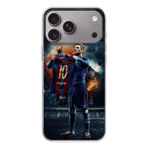 Чехол Месси футболист для Apple iPhone 18 Pro Max – Месси с футболкой