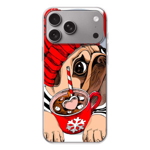 Бампер для Apple iPhone 18 Pro Max з картинкою "Песики" (Сумний собака)