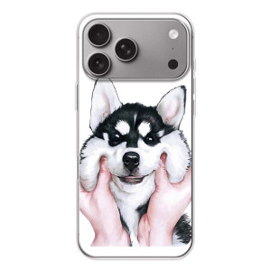 Бампер для Apple iPhone 18 Pro Max з картинкою "Песики" (Собака Хаскі)