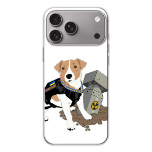 Чехол с принтом Собаки Патрон для Apple iPhone 18 Pro Max (Пёс Патрон с ракетой)