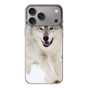 Чехол с Волком на Apple iPhone 18 Pro Max – Волк на снегу