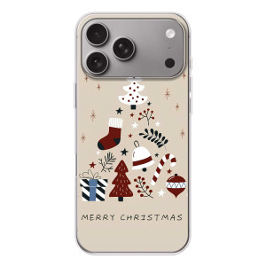 Чехол Санта Клаус для Apple iPhone 18 Pro Max (Merry Christmas)