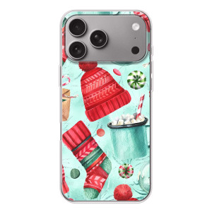 Чехол Санта Клаус для Apple iPhone 18 Pro Max (Одежда)