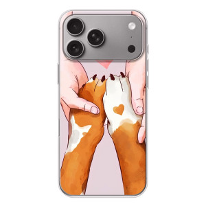 Чохол (ТПУ) Милі песики для Apple iPhone 18 Pro Max (Любов до собак)