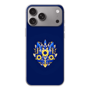 Чехол Укр Символика для Apple iPhone 18 Pro Max – Цветущий Герб