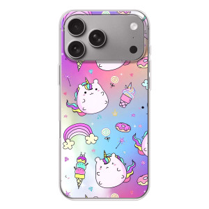 Чехол Unicorn на Apple iPhone 18 Pro Max – Радуга и Единорог