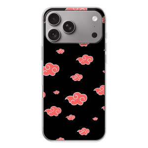 Чехол с символикой Аниме для Apple iPhone 18 Pro Max (Анимешные тучки)