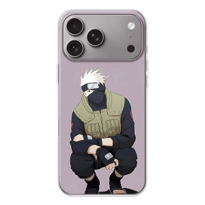 Чехол с символикой Аниме для Apple iPhone 18 Pro Max (Герой Какаши)