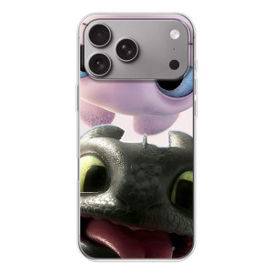 Чехол дракон Беззубик для Apple iPhone 18 Pro Max – Беззубик и Дневная Злость