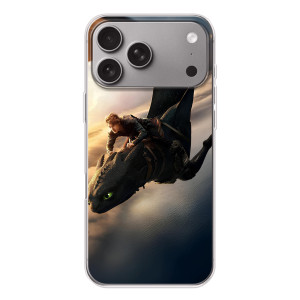 Чехол дракон Беззубик для Apple iPhone 18 Pro Max – Полет Беззубика