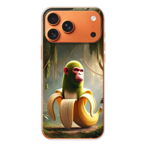 Чехол с мемами тралалело тралала для Apple iPhone 18 Pro Max – Шимпанзини бананини