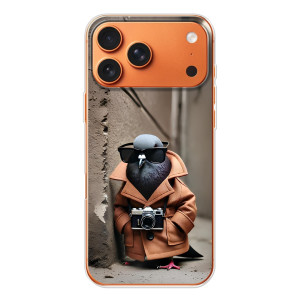 Чехол с мемами тралалело тралала для Apple iPhone 18 Pro Max – Шпиониро голубио