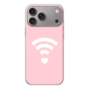 Силиконовые Чехлы Любимому человеку для Apple iPhone 18 Pro Max – WiFi Love
