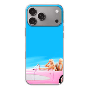 Силиконовый Чехол Барби Фильм на Apple iPhone 18 Pro Max (Барби и Кен)