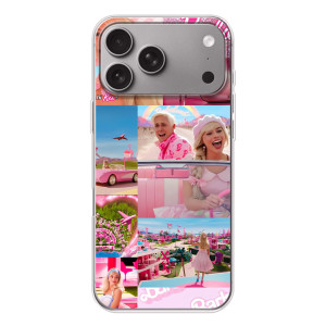 Силиконовый Чехол Барби Фильм на Apple iPhone 18 Pro Max (Барби стиль)
