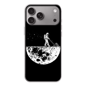 Силиконовый Чехол с принтом "Космонавты" на Apple iPhone 18 Pro Max – Космонавт