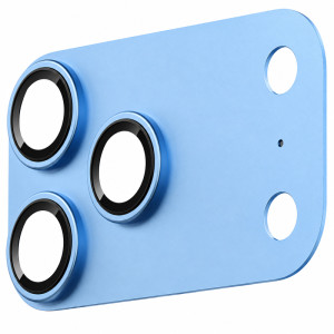 Защитное стекло BlueO Metal Block на камеру для Apple iPhone 18 Pro (6.3") – Голубой