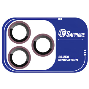 Защитное стекло BlueO Sapphire на камеру для Apple iPhone 18 Pro / 18 Pro Max – Бордовый