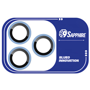 Защитное стекло BlueO Sapphire на камеру для Apple iPhone 18 Pro / 18 Pro Max – Голубой