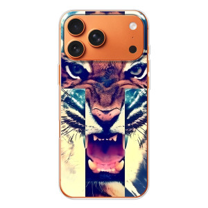 Чехлы с изображением разных животных для Apple iPhone 18 Pro (Яркий Тигр)
