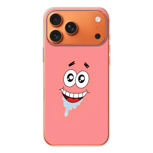 Чехлы с Патриком на Apple iPhone 18 Pro (Мордочка Патрика)