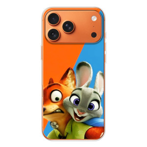 Чехлы ЗВЕРОПОЛИС для Apple iPhone 18 Pro – Ник и Хопс