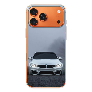 Чехол BMW для Эппл Айфон 18 Про – БМВ в тумане