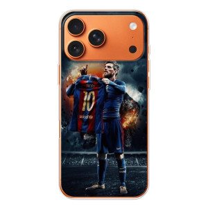 Чехол Месси футболист для Apple iPhone 18 Pro – Месси с футболкой