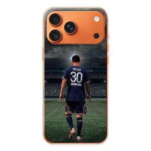 Чехол Месси футболист для Apple iPhone 18 Pro – Месси в ПСЖ
