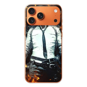 Силиконовый чехол с картинкой "Герой Pubg" на Apple iPhone 18 Pro – Man Пубг