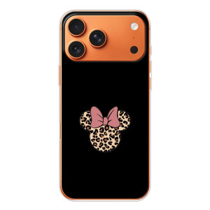 Чохол з леопардовим принтом на Apple iPhone 18 Pro (Леопардова Мінні)