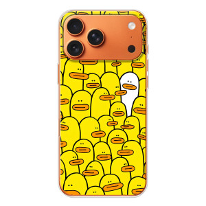 Силиконовый бампер с картинкой животных для Apple iPhone 18 Pro (Особенный)