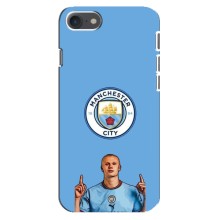 Чохли з принтом на iPhone 8 Футболіст – Холанд Манчестер Сіті