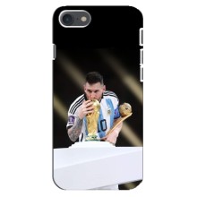 Чехлы Лео Месси Аргентина для iPhone 8 (Кубок Мира)