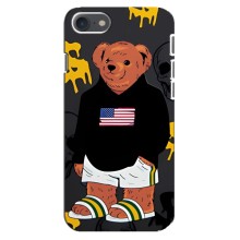 Чехлы Мишка Тедди для Айфон 8 – Teddy USA