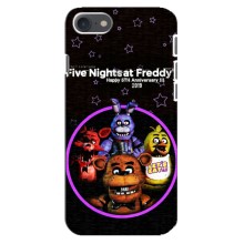 Чехлы Пять ночей с Фредди для Айфон 8 – Лого Фредди